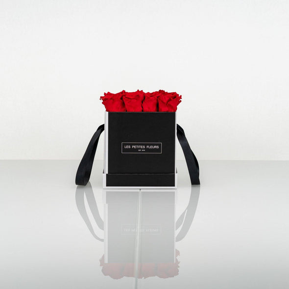 Rosenbox Classic Beauty mit 9 - 12 Infinity Rosen - Les Petites Fleurs